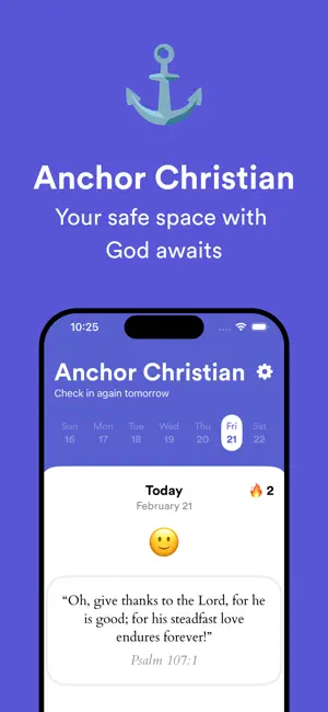 Anchor Christian: Daily Mood screenshot 1