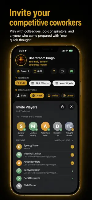 Boardroom Bingo™ screenshot 2