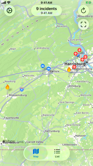 App screenshot