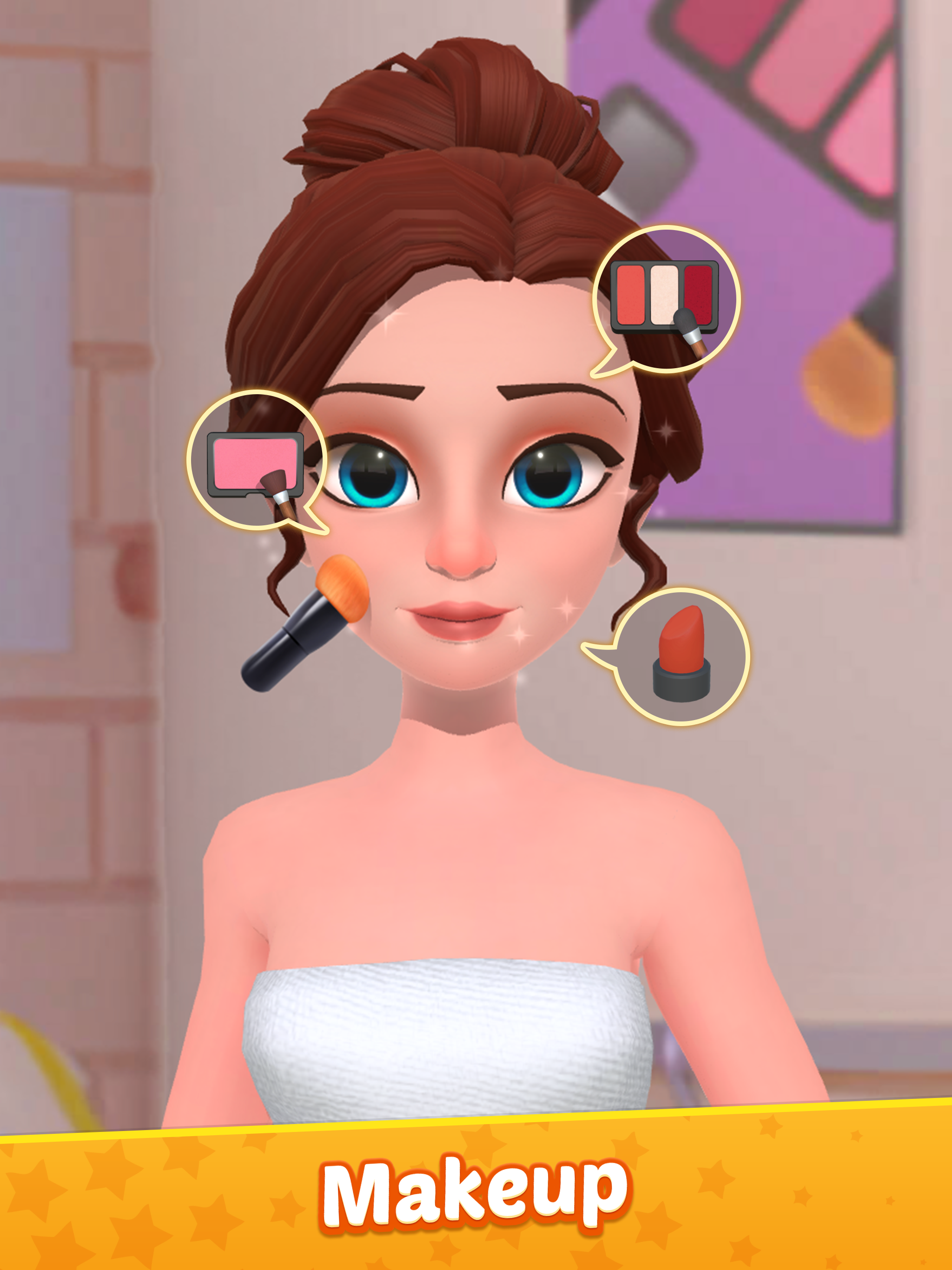 Merge Makeup - Match Puzzle