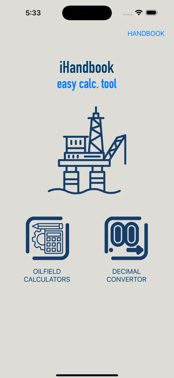 Screenshot #1 pour OilField iHandbook