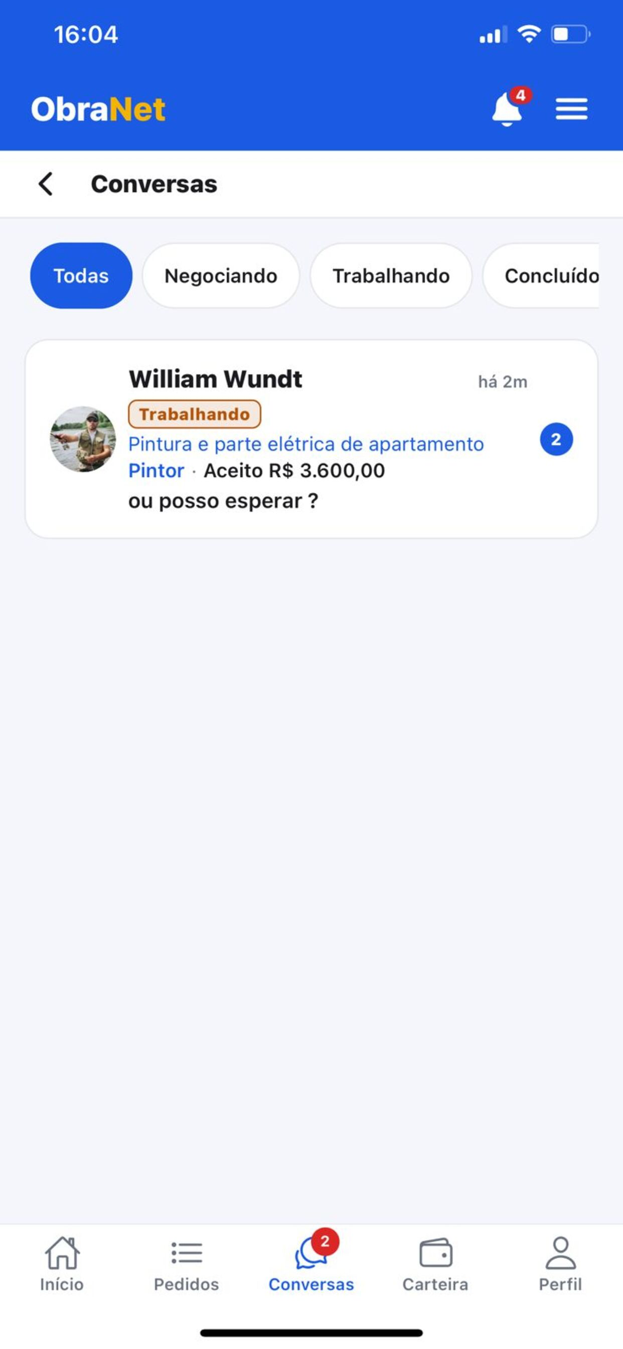 ObraNet: Reformas e Serviços
