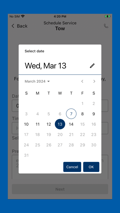 FleetNet Mobile App Screenshot