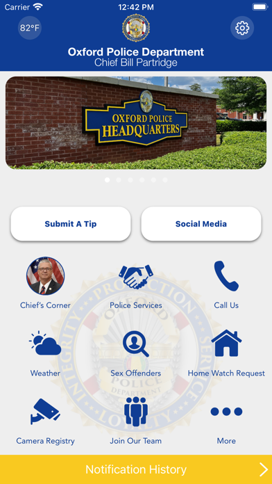 Oxford Police Department AL Screenshot