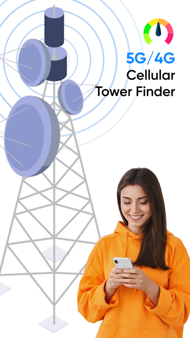 5G/4G LTE Cellular Tower Find Screenshot