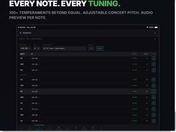 Kompute - Music Calculator iPad screenshot