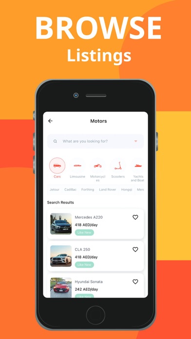 Yjoz: Rental & Booking Screenshot