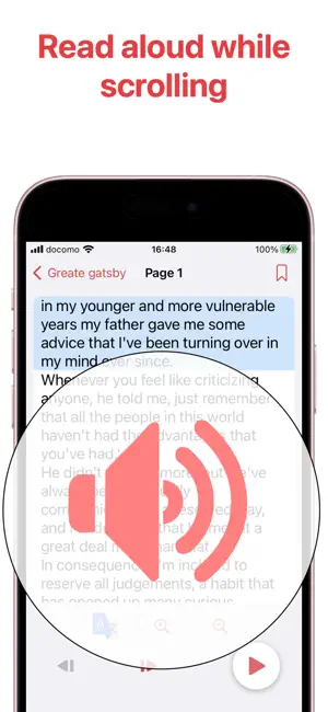 Scan Speak - My Audio Book screenshot 1