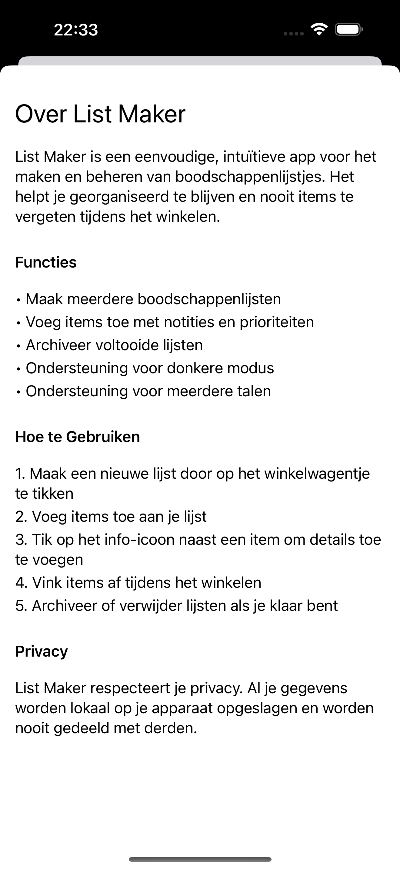 List Maker