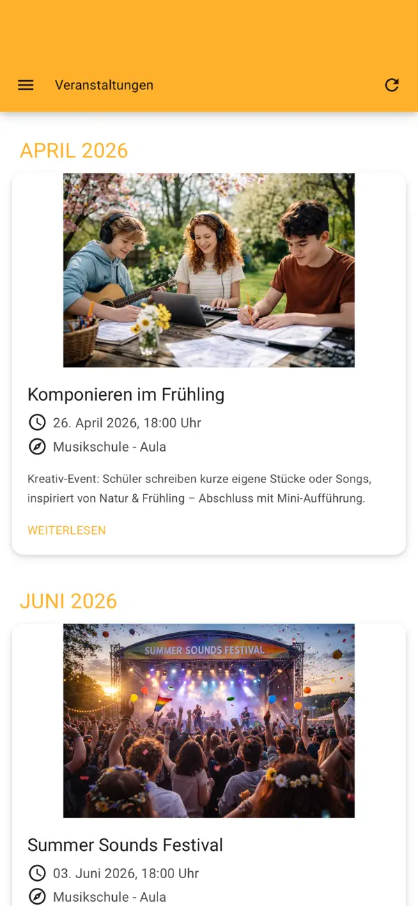 Screenshot #3 pour Regenbogen Musik & Kunstschule