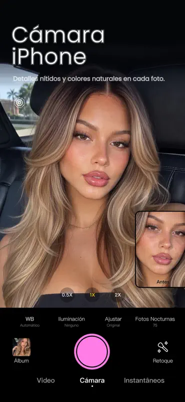BeautyCam: Câmera Retro&Editor screenshot 5 of 8