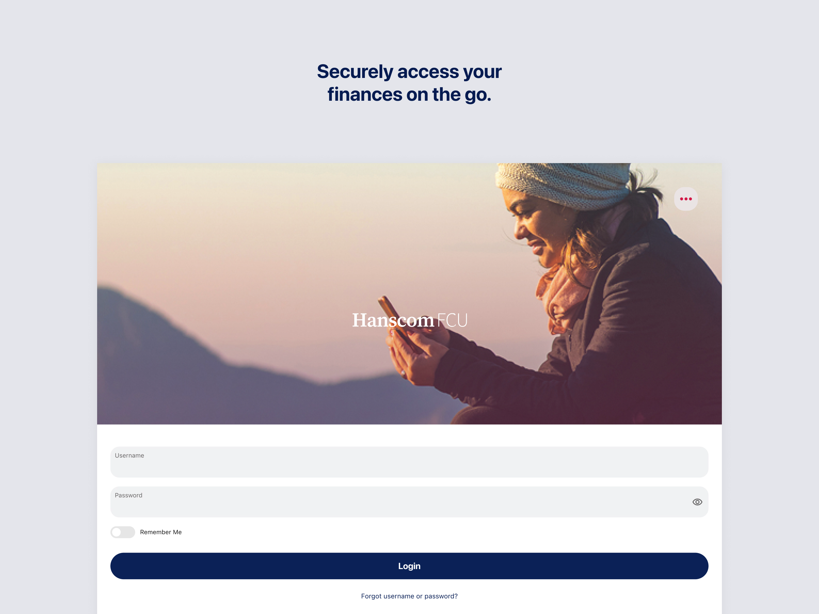 Hanscom FCU Mobile Banking