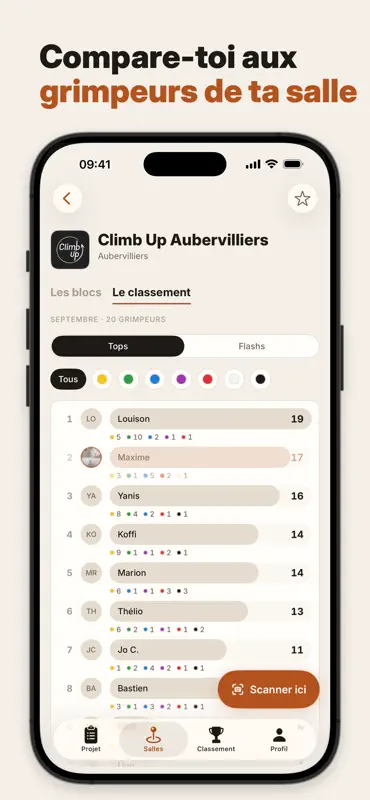 Climbr - Progression Escalade screenshot 6 of 7