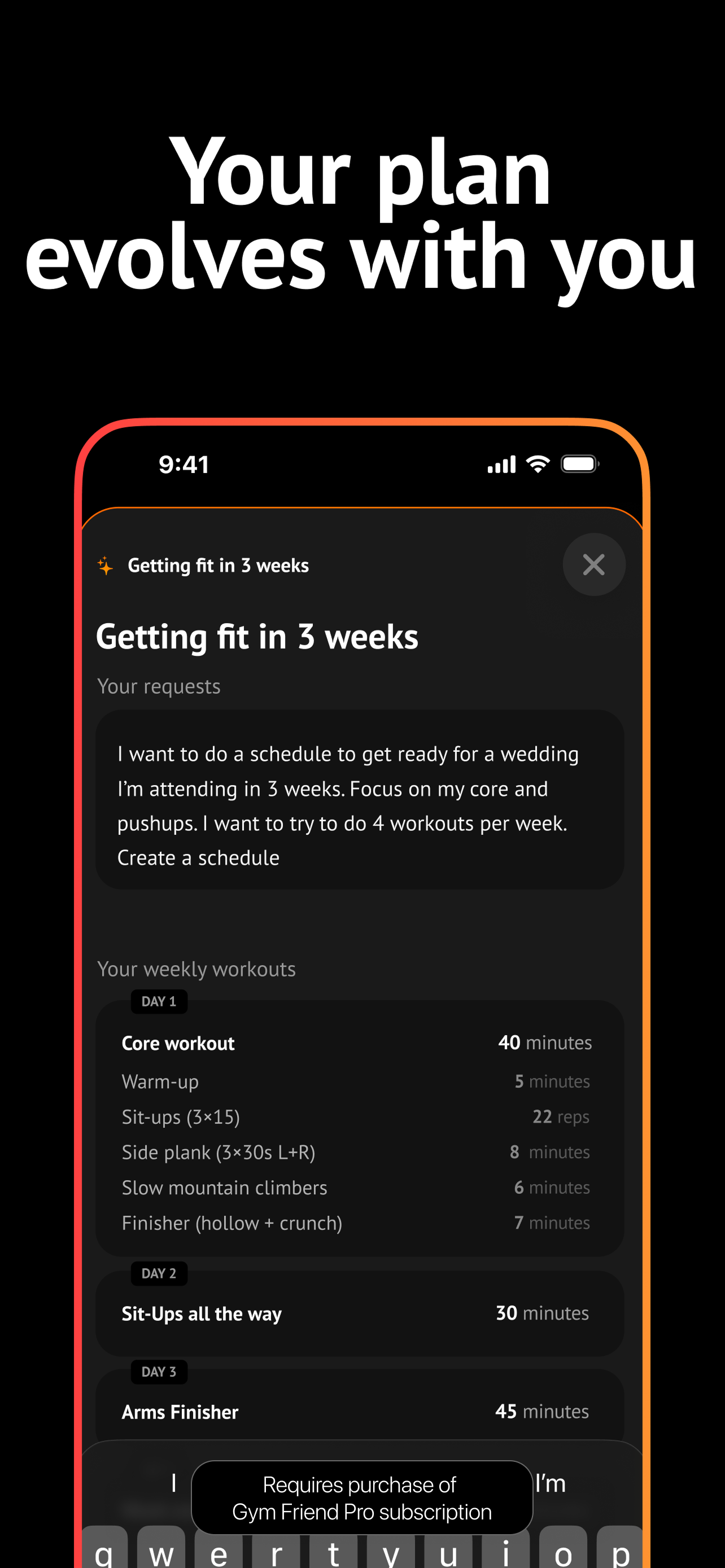 Gym Friend - Realtime Trainer screenshot 4