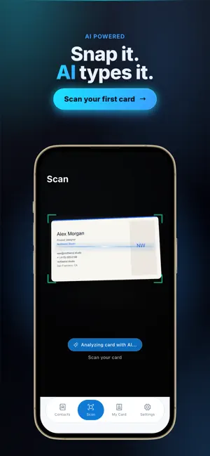 Business Card - Scanner Reader screenshot 2