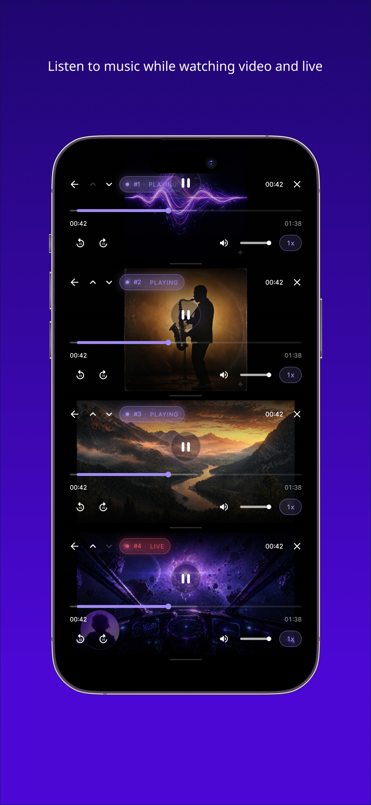 Multi-stream browser - xStream screenshot 4