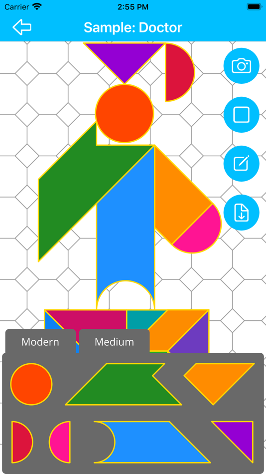 #4. Tangram Adventure (iOS) 由: Fairelephant Information Technology Ltd.