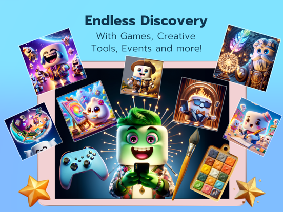 Mallow: Discover New Worlds iPad screenshot 6 - Social Networking app