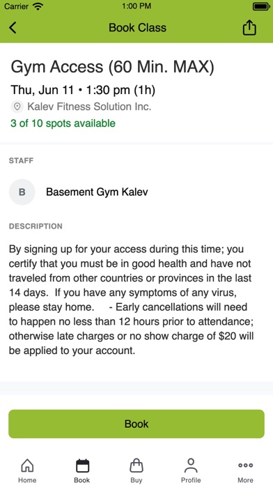Screenshot #3 pour Kalev Fitness Solution