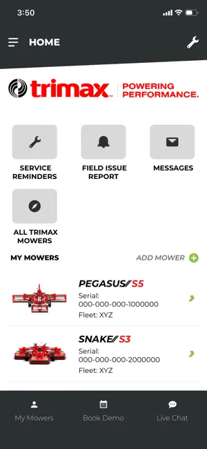 Trimax Customer App screenshot 2