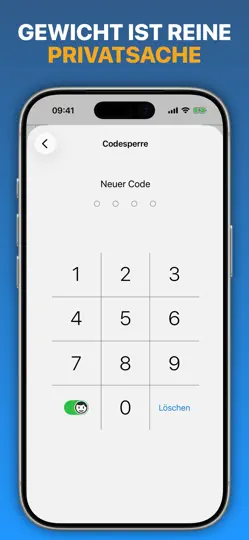 Screenshot von Mein Gewicht auf dem iPhone 5