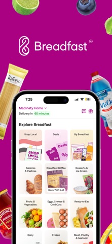Breadfast: Groceries And More App Store preview screenshot 1