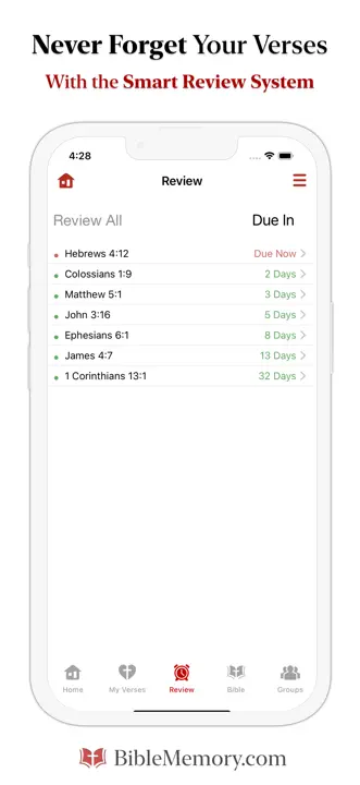 The Bible Memory App: Screenshot 5 von 10