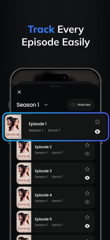 DiziTrack screenshot