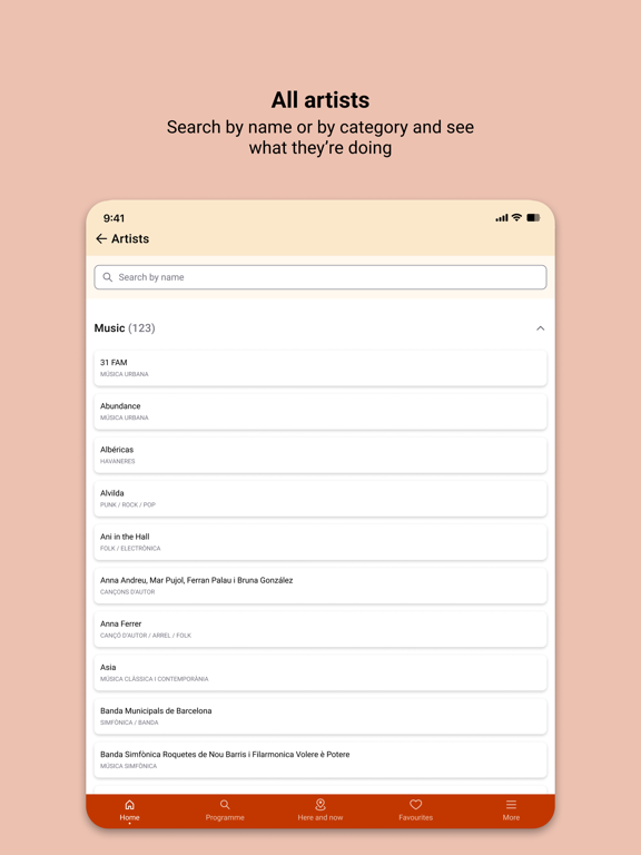 Mercè - Festa de Barcelona iPad screenshot 5 - Entertainment app