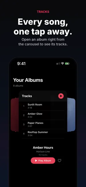 Audrexa: Offline Music Player screenshot 3