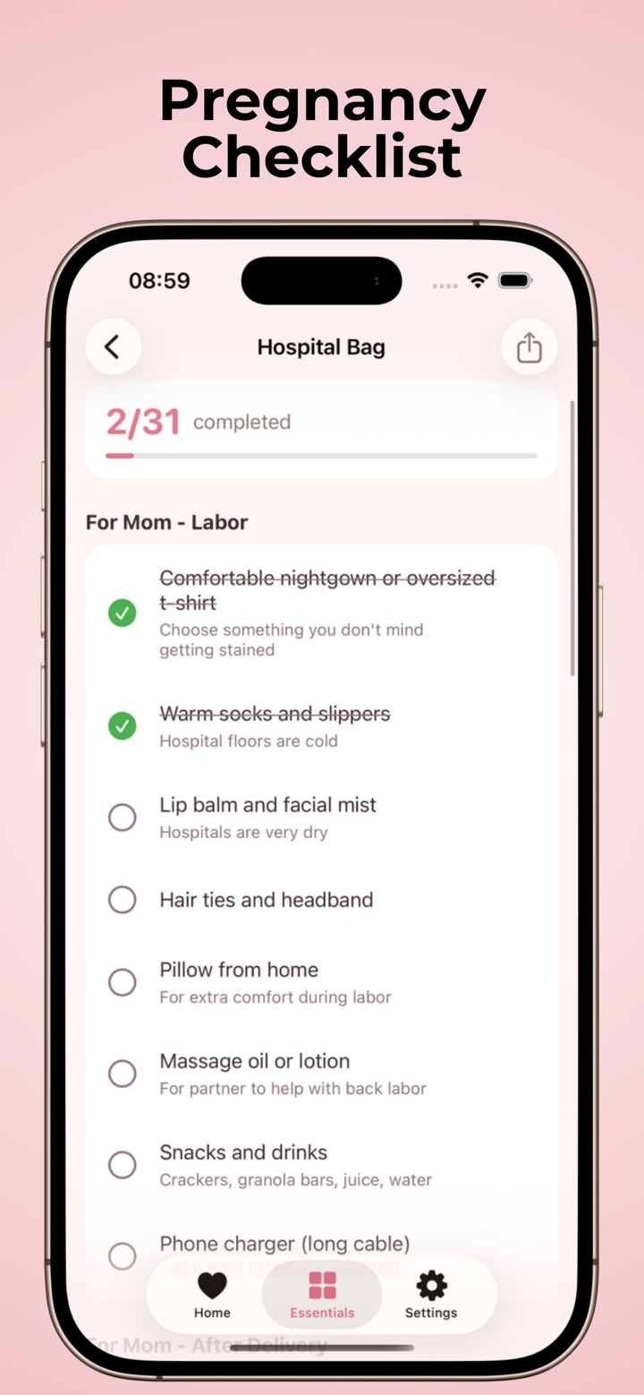 Contraction Timer & Tracker IO screenshot 8