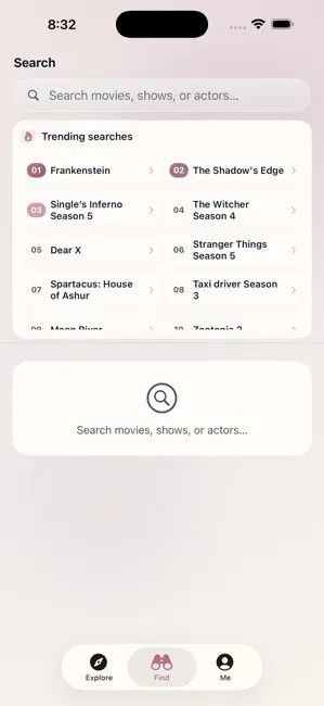 MovieMix : TV, Movie & Shorts iPhone screenshot 2