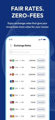 Korrency - Send Money Easily Screenshot 2 of 8