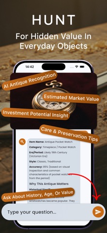 Antique identifier - Appraiser screenshot