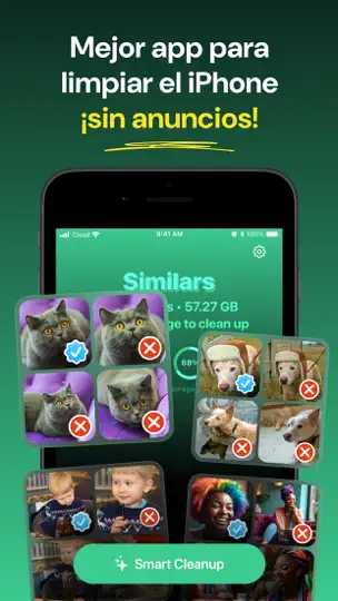 Captura de pantalla de Clever Cleaner – AI Limpiador en iPhone 1