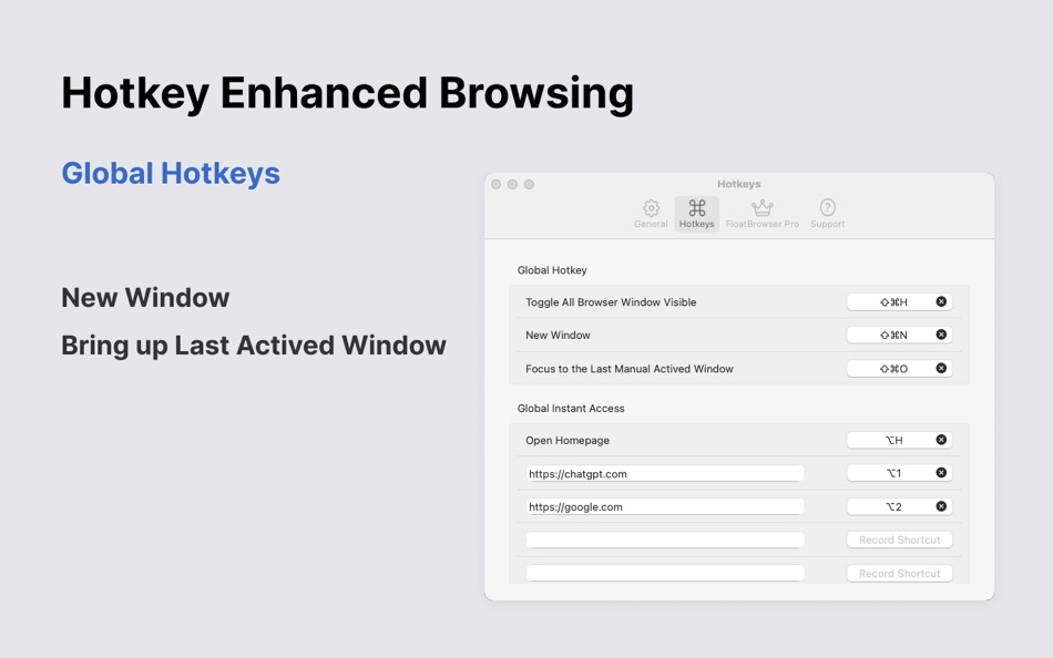 #7. Menubar Browser - FloatBrowser (macOS) Podle: 超 程