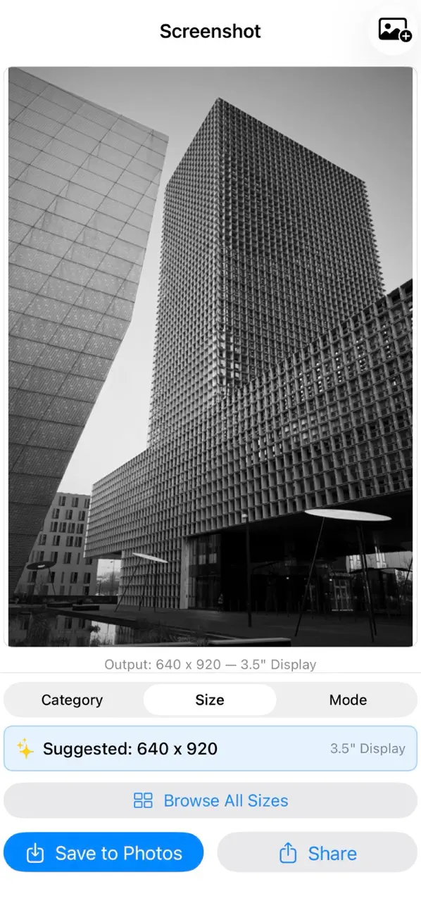 #3. ScreenshotResize (iOS) Podle: Linosec