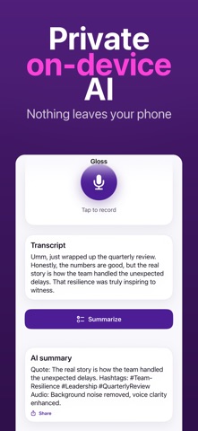 Audio Transcribe - Voice Notes Screenshot 2 of 5