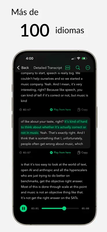 Whisper Notes - Speech to Text screenshot 3 of 4