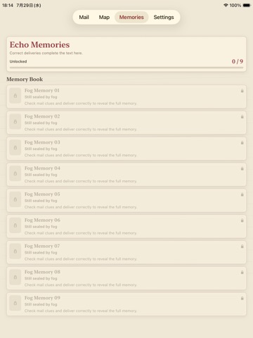 Echo Post Office iPad screenshot 1