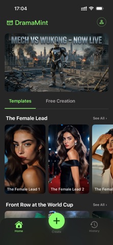 DramaMint: AI Video Generator Screenshot 1 of 8