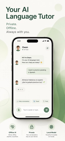 Privoca: Local AI Language Screenshot 2 of 7