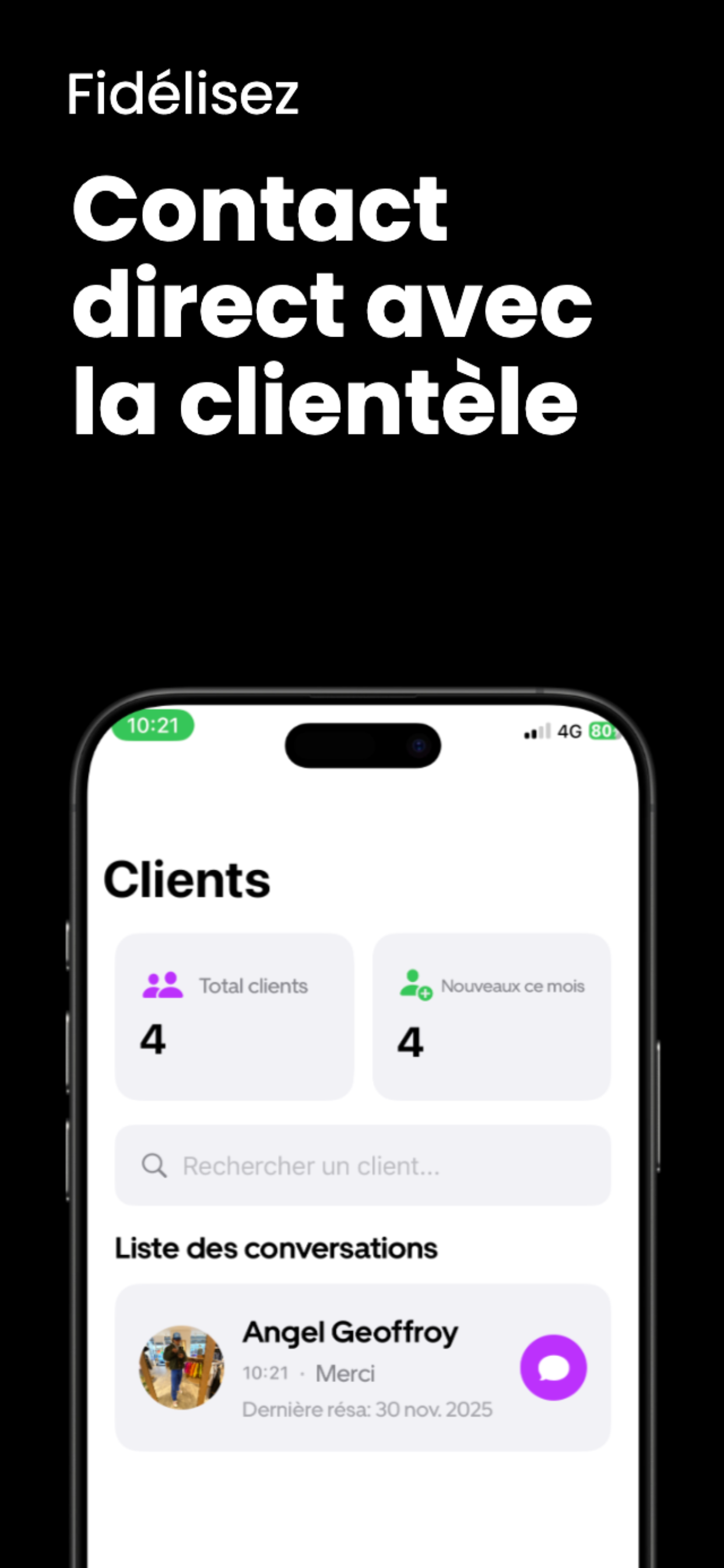 Fady Pro - Gérez vos clients screenshot 3