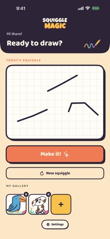 Squiggle Magic Draw screenshot 1