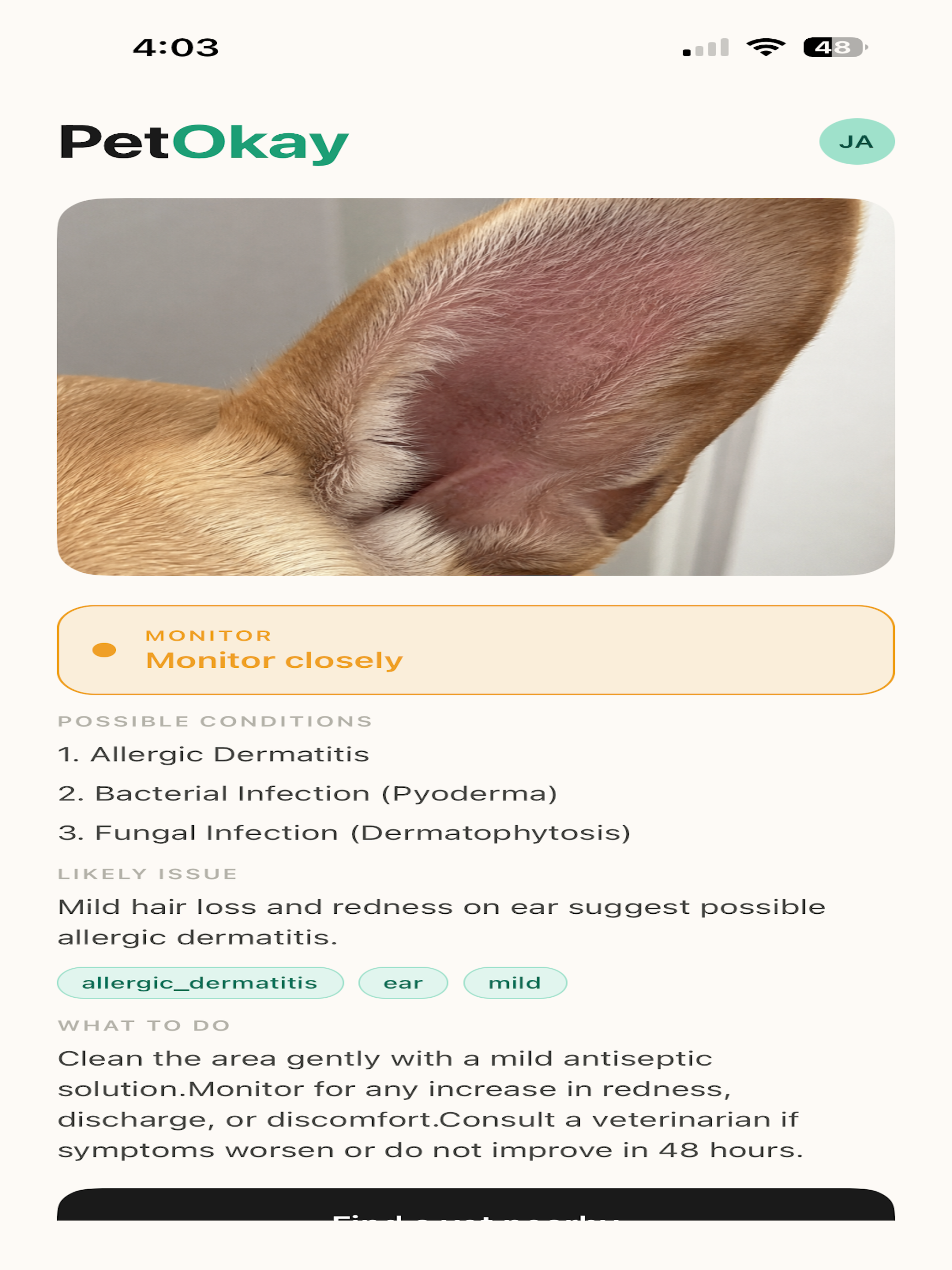 PetOkay: Pet Health Check screenshot 10