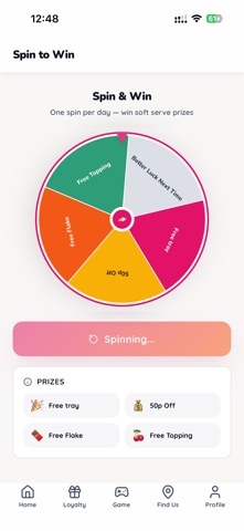Twirl rewards screenshot