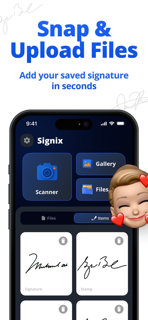 Sign Documents: Signature PDF - Business App | MWM