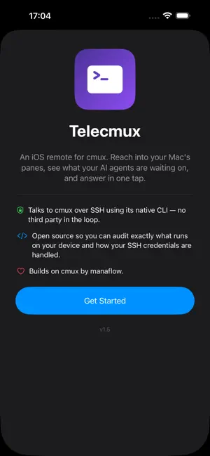 Telecmux iPhone screenshot 1
