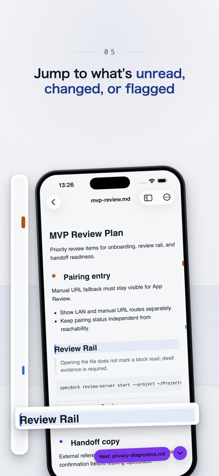 SpecDock: AI Markdown Review screenshot 5