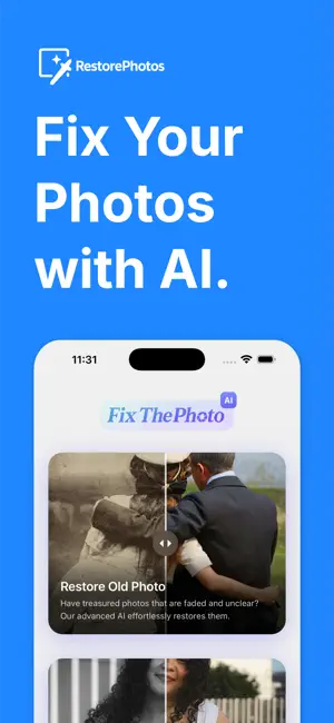 Restore Photos: AI Photo Fix screenshot 1
